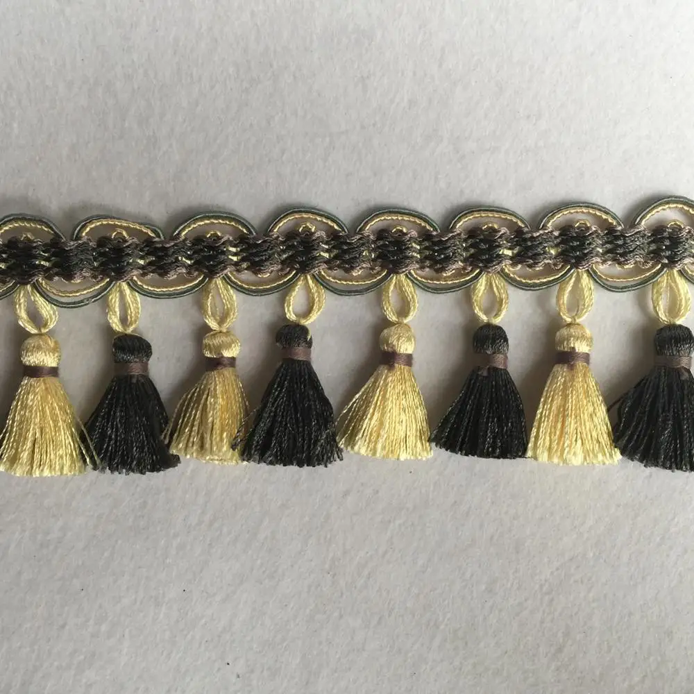 
Wholesale Decorative Curtain Tassel Fringe 
