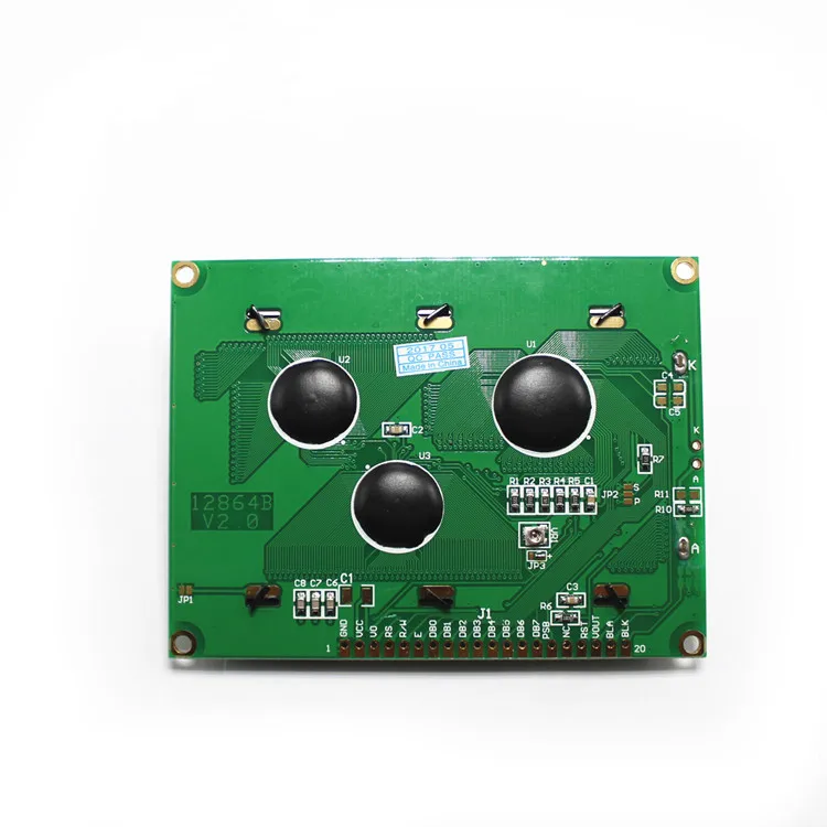 XZT Best price& in stock LCD12864 5V Character Display Module Blue 12864 LCD