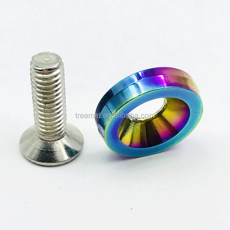 M6 X 20 мм 5 шт. наружный комплект для омывателя крыла внутри помещения анодированный черный