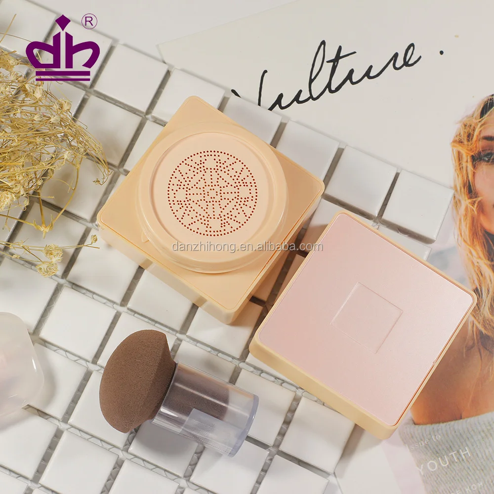 
With new puff square air cushion BB cream container korea cosmetic packaging 