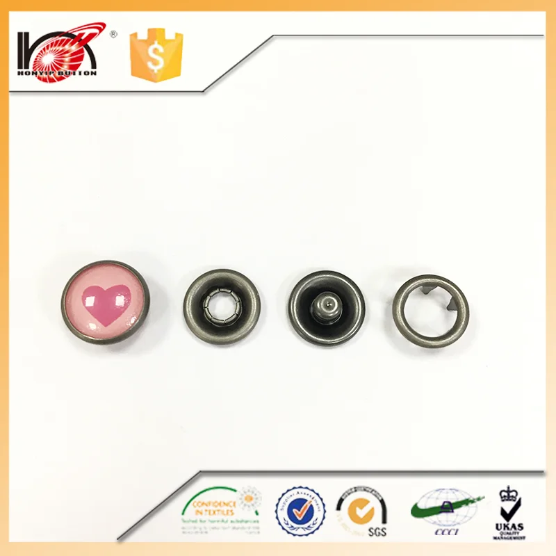 Factory Wholesale 12mm Prong Snap Buttons