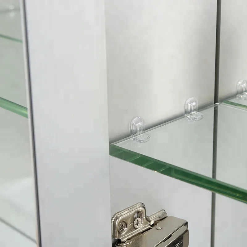 Eurostyle Classic Both Sides LED Hotel Bath Room Shaving Mirror Cabinet Furniture