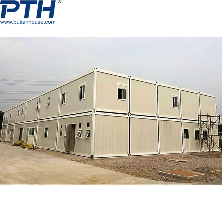 PTH flat pack modular container office building