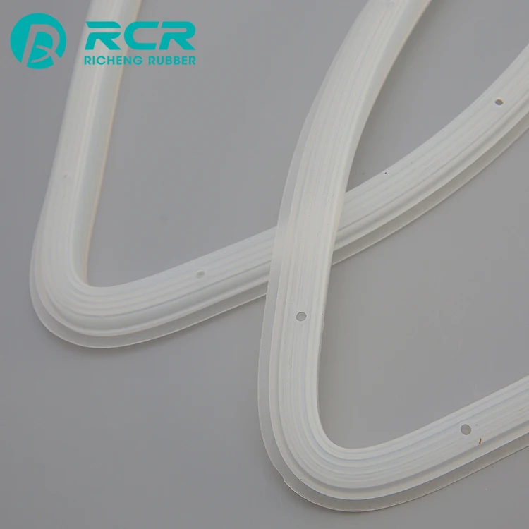 
Heat Resistant Customized color round ring / state silicone rubber seal gaskets for Commercial appliances 