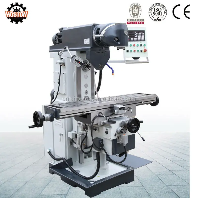 Hoston Large universal vertical ram turret milling machine