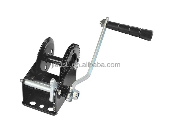 Manufacturer 600lbs trailer marine boat powder coated capstan winch with cable with CE