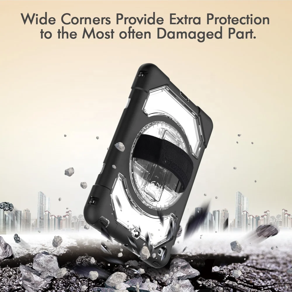 FHL Wholesale Kids proof tablet protective cover shockproof case for iPad mini 2 3 1