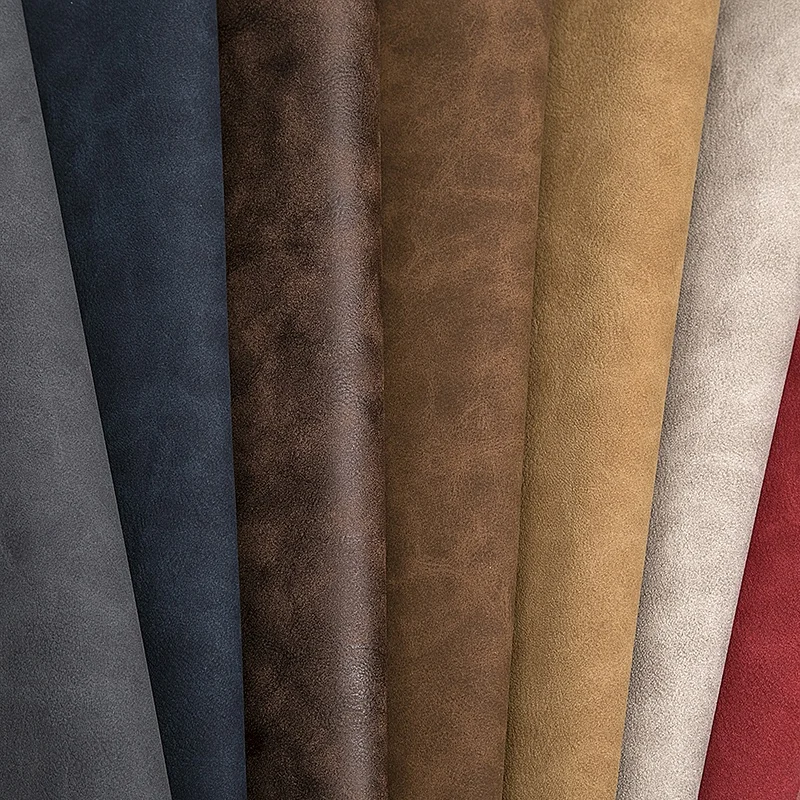 
Environmental Microfiber Embossed Rexin Cueros Synthetic Pvc Pu Artificial Leather For Bag 