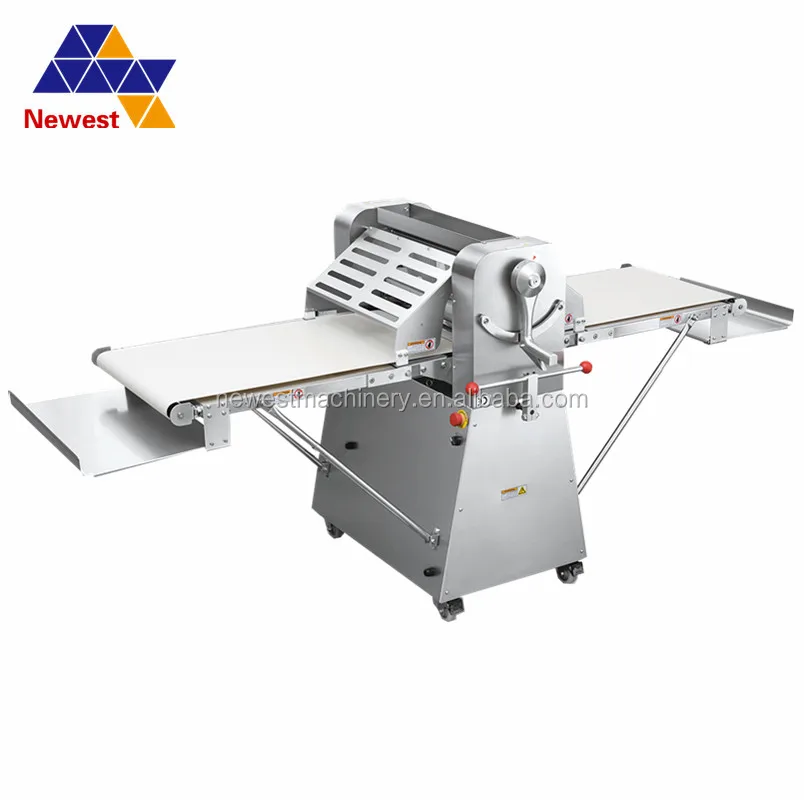 Croissant machine dough sheeter for commercial use ,pizza dough flattener ,110/220/380V folding dough sheeter