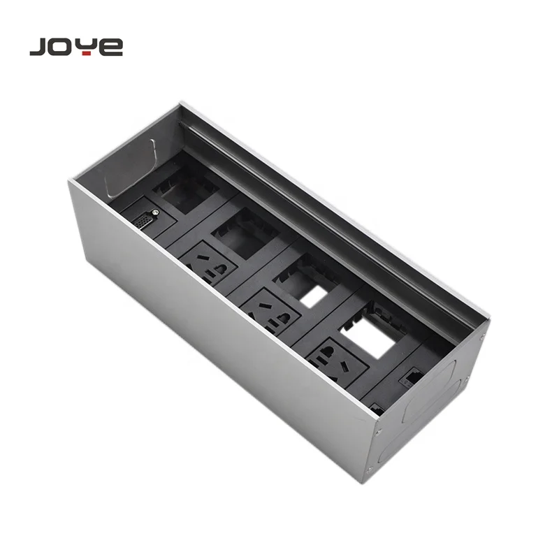 Power Data Interconnect desk wire grommets cable management box for office furniture