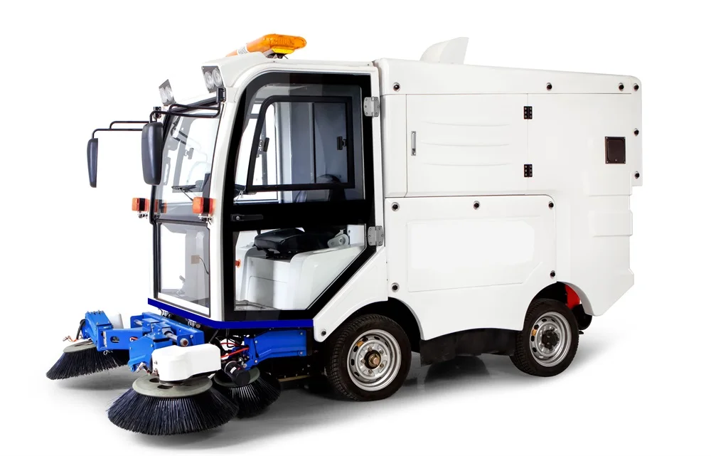 MN-X1800 Electric Vacuum Road Cleaning Sweeper Truck with 240L Dustbin