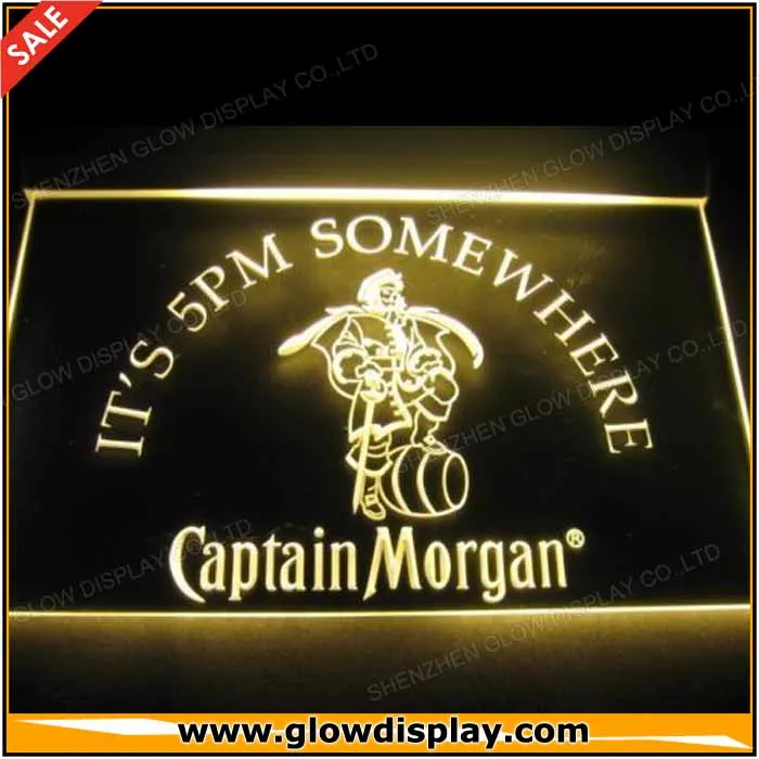 captain morgan Led neon light sign