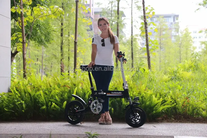 New Best Sale Folding Electric Bike, Smart 250W Brushless Aluminum Alloy Foldable Pedal Assited Electric Bicycle Support OEM