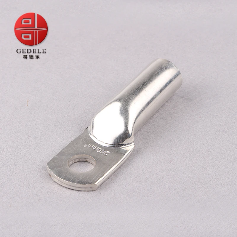 Gedele DTG-50mm2 Electric terminal Copper Tubular Lugs factory price