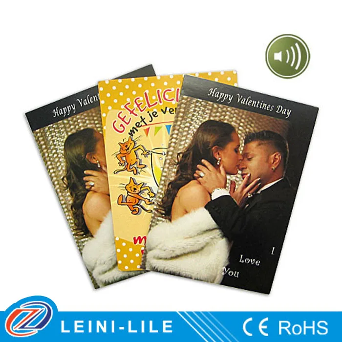 Recordable holiday greeting card