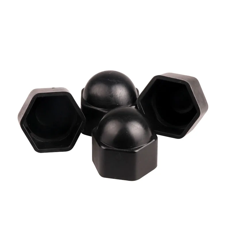 Plastic Hex Dome Lock Nuts Decorative Protection Cover.