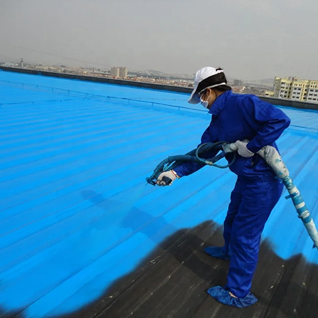 Гидроизоляционные работы на крыше полиуретановое водонепроницаемое