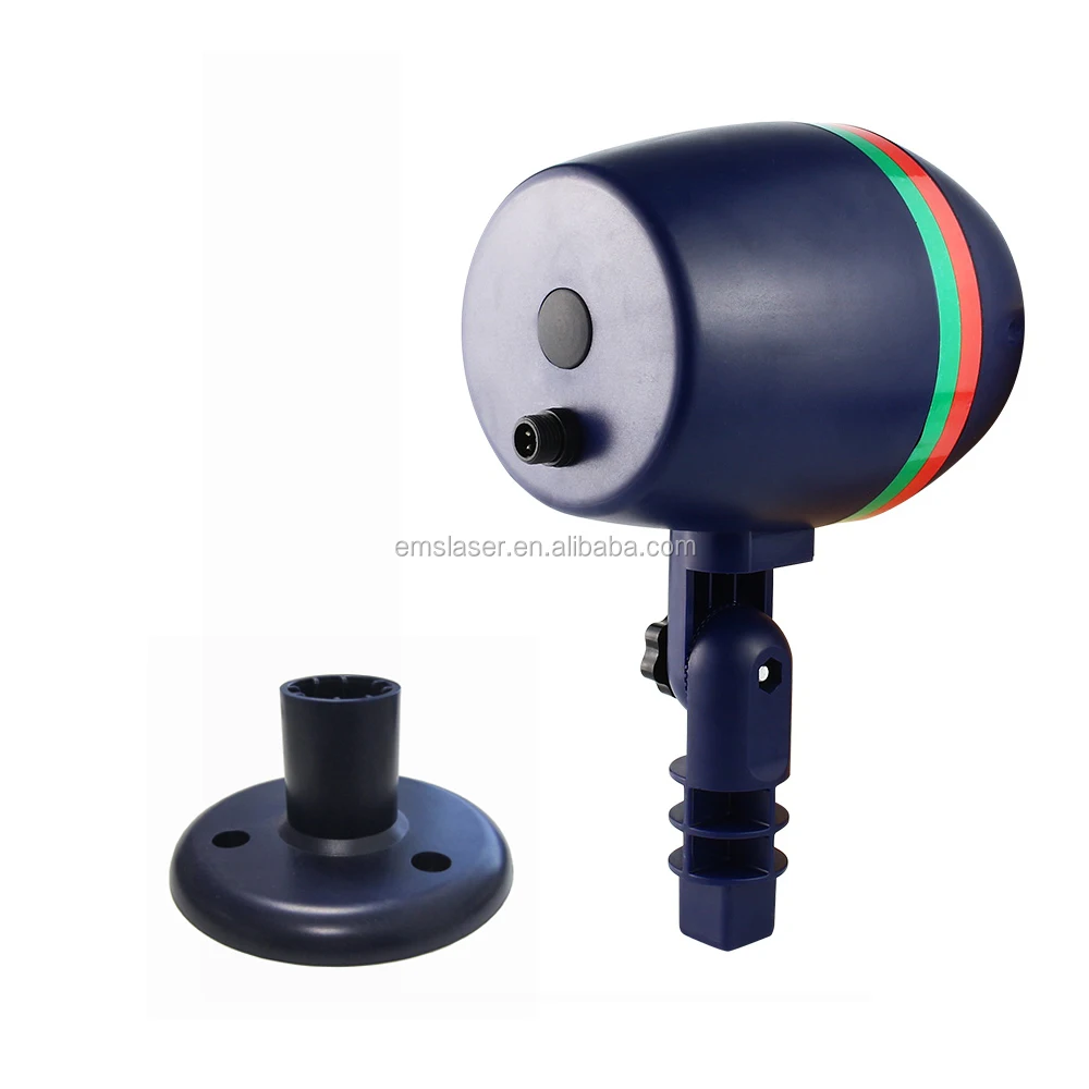 Водонепроницаемый лазерный светильник для газона украшение сада Рождественский проектор с эффектом воды