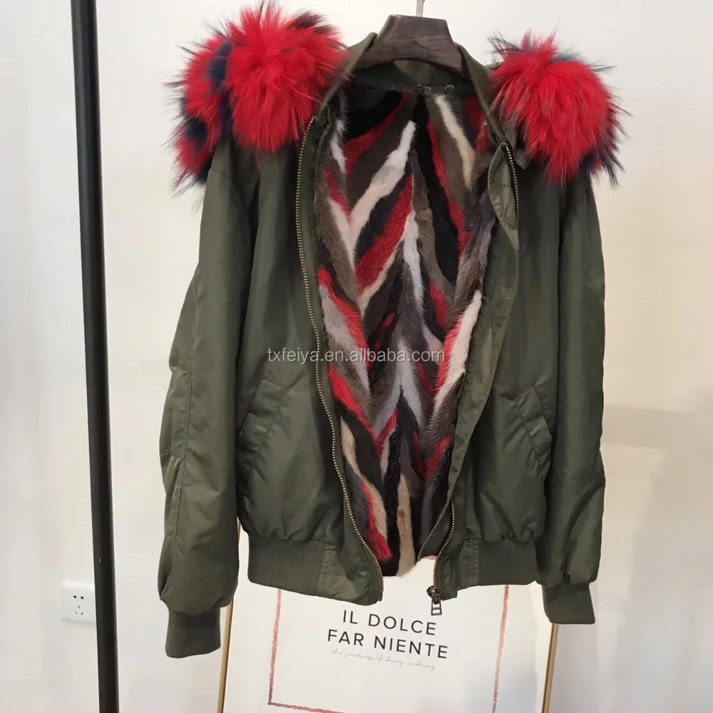 New women winter clothing bomber jacket Hooded Fur Collar Warm Coat And Jackets