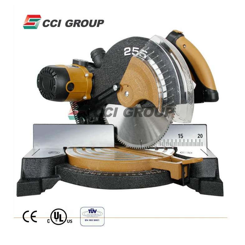 SJ01-255 Лидер продаж одна осветительная головка для резки алюминия торцовочная пила