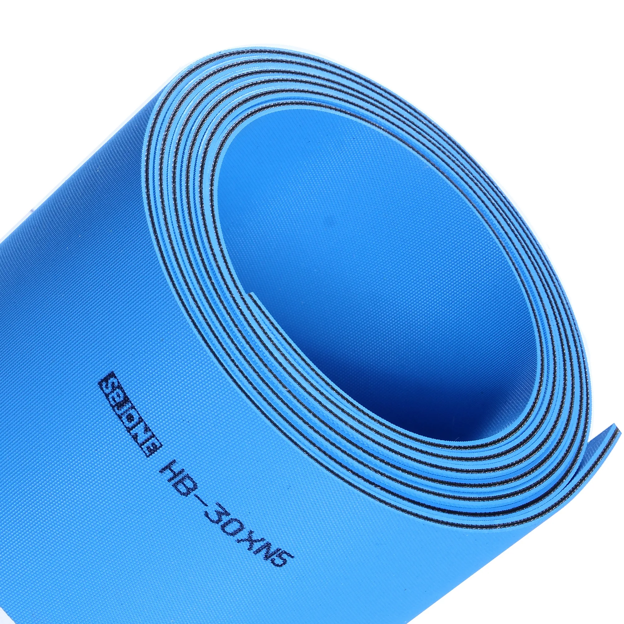 3.0mm thickness blue folder gluer belt used in folder gluer machine
