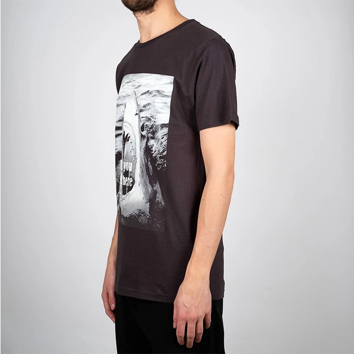 Оптовая Продажа Япония Черные бейсбольные футболки с карманом