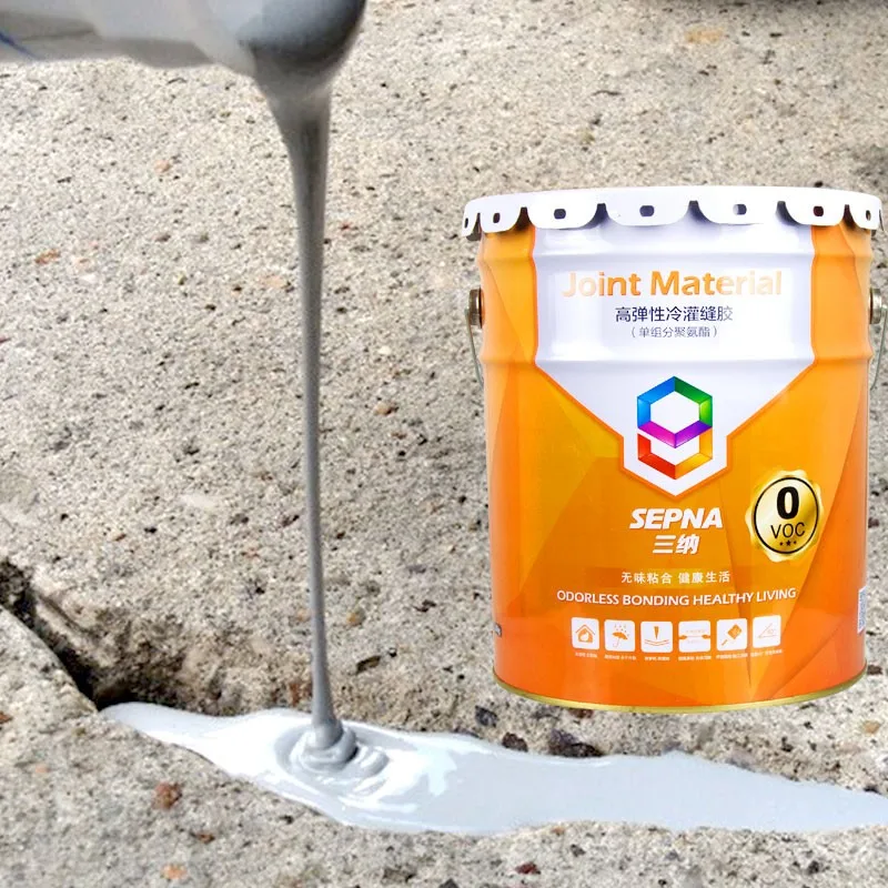 Sepna liquid adhesive self leveling polyurethane concrete pu  joint sealant for road