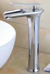 Feenice wenzhou factory manufacturer white gold waterfall mixer tap