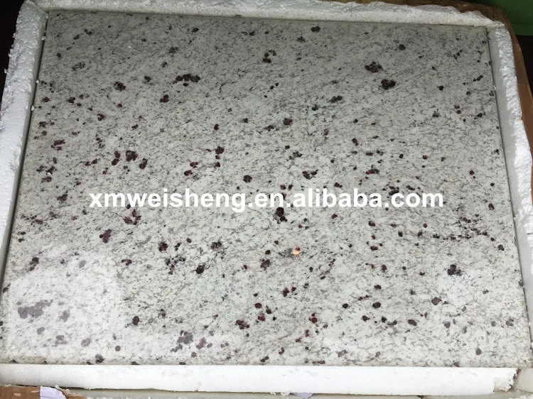 New china super white granite polished 1.8/2cm thick slabs for countertops tile