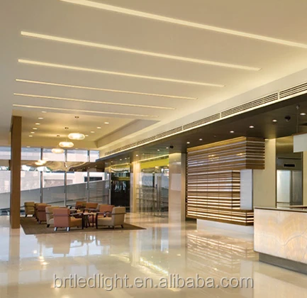 ETL UL certificate 100LM/W track lighting pendants led linear lights 2ft 4ft 8ft