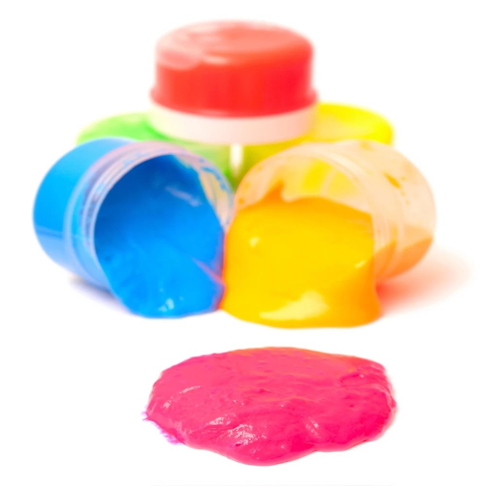 3.52FL OZ.Jars 4 Color Kids Washable Paint