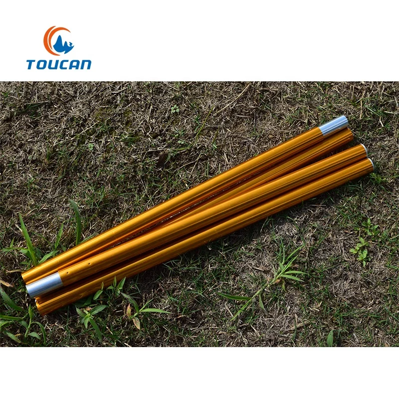 Single Layer Outdoor Nylon Hiking Pyramid Cone  Chimney Tent