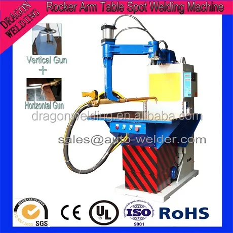 DNT-100K Rocker Arm galvanized sheet Table Spot Welding Machine