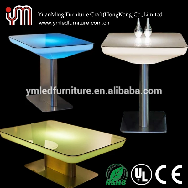 Outdoor Illuminated Lounge Table