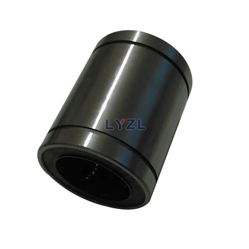 OEM Hard-Wearing Chrome Steel Linear Bearing Ball Linear Motion Rail Slide Block Bearing LM16UU LM20UU