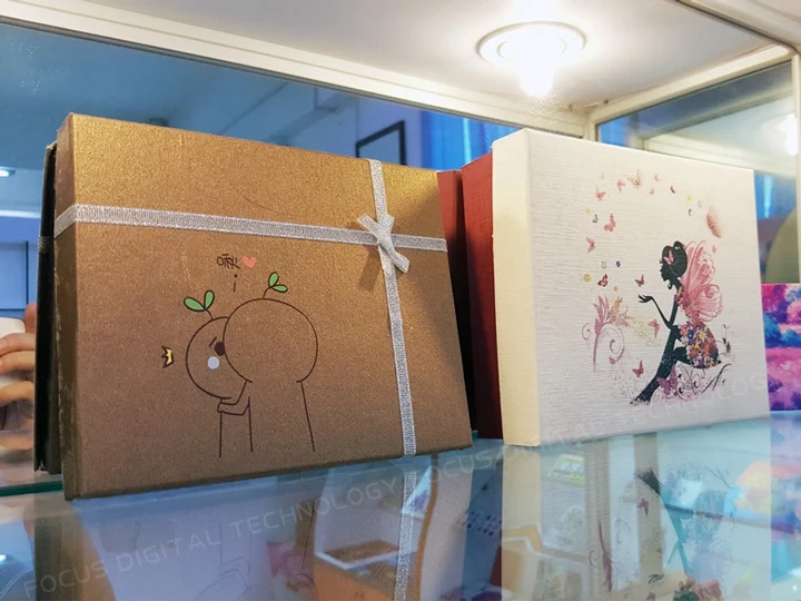 galaxy uv 6090 flatbed industrial inkjet led uv printer 3d packaging gift box paper bag printing machine