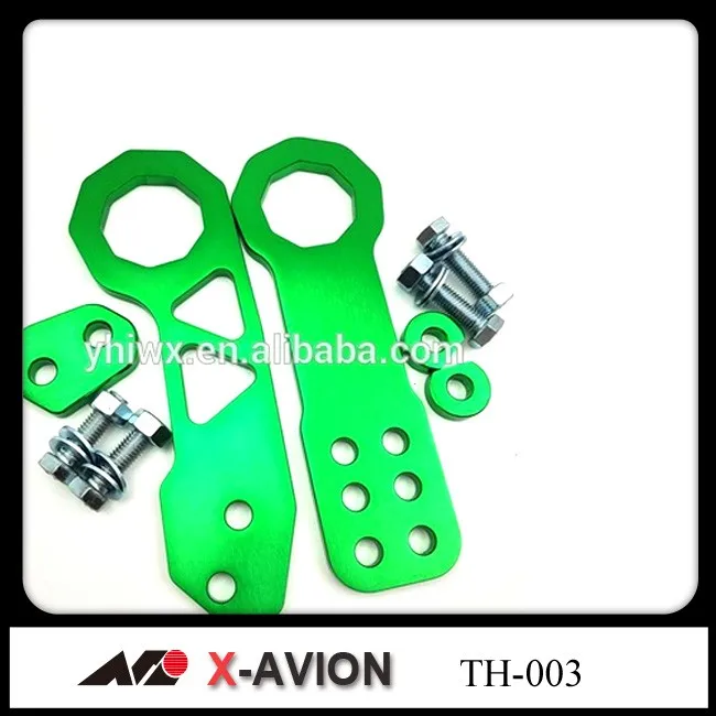 custom front bumper racing aluminum tow hook