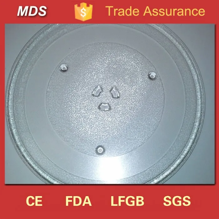 Wholesale sharp oven glass tray turntable plate broken replacement