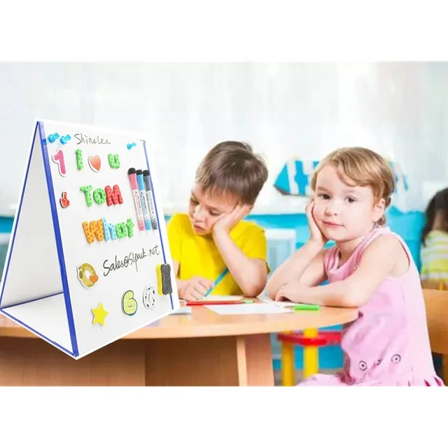 Ready To Ship  Desk Easel Kids Table Easel Magnetic Easel