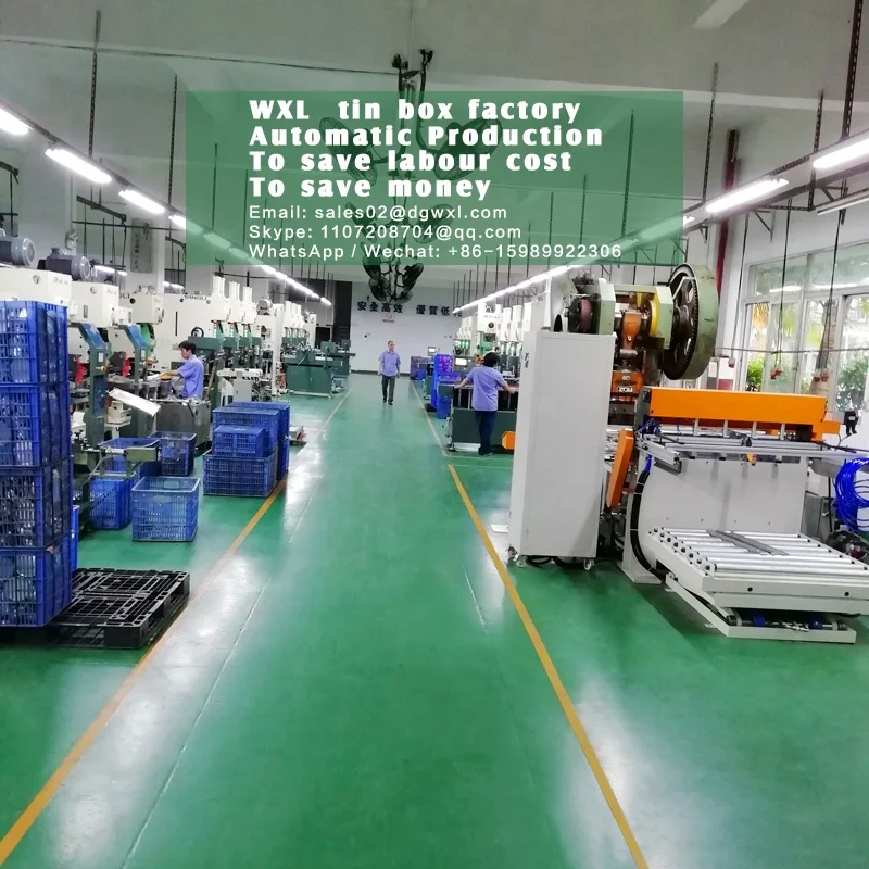 Customized Metal Packaging Blast Oil Printing Round Tin Can