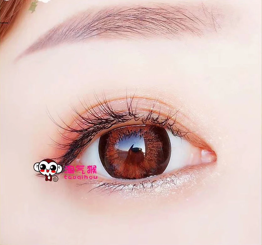
Beauty Coner 2pcs/pair langmu Series Natural Eye Colored Contact Lenses Yearly Use Color Contact Lenses for eyes 