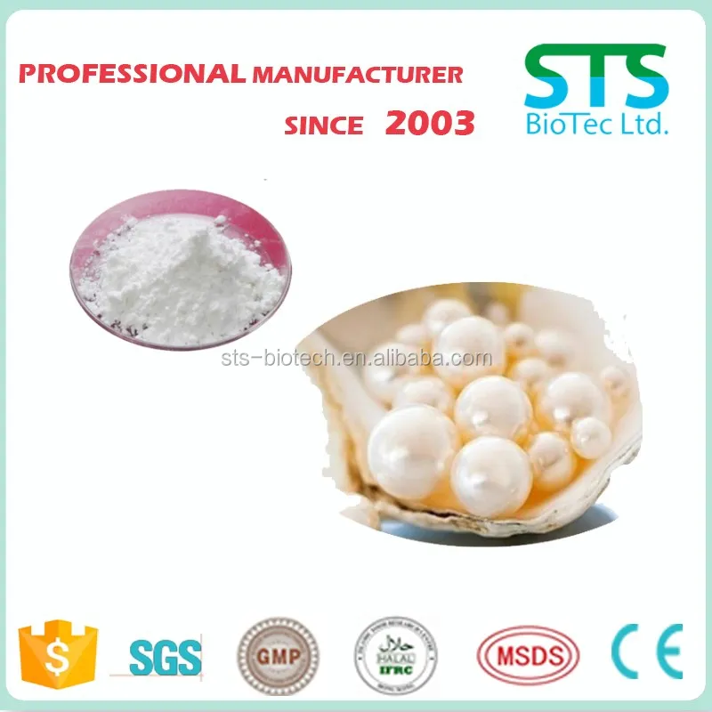 
natural cosmetic raw material cosmetic grade instant pearl powder 