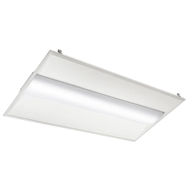 Fast Shipping 2 by 4 FT LED  2by 2 Volumetric Troffer Panel Light Center Basket 120-277v