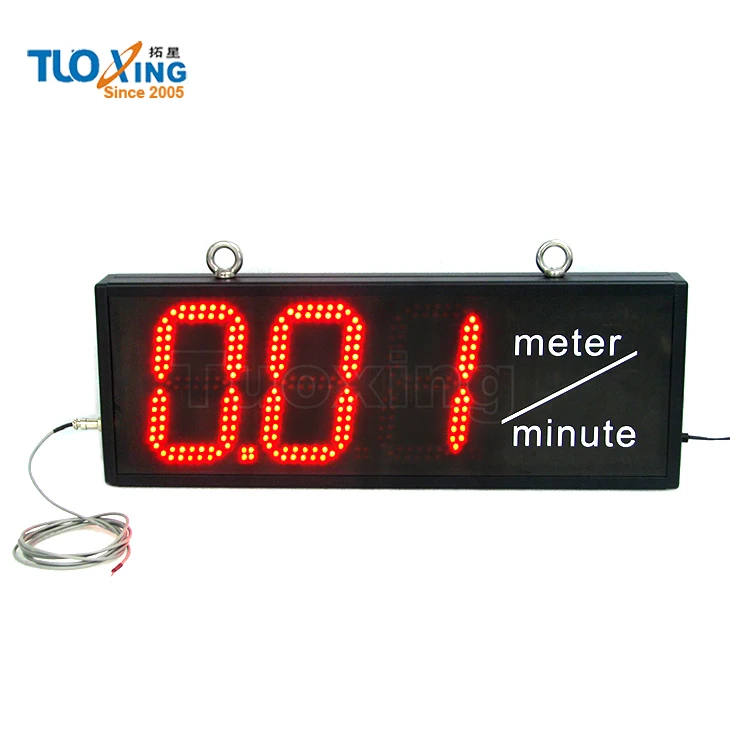 6 inch red LED 3-digit Digital digital timer and meter counter and speed calculating