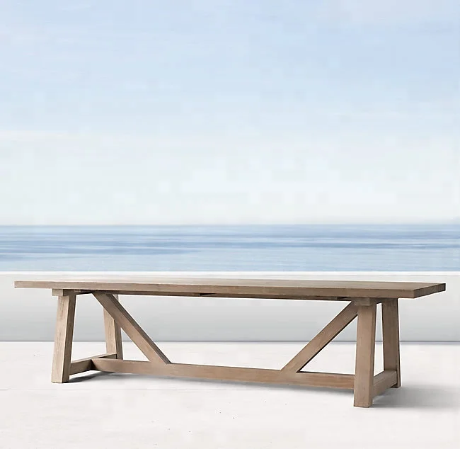 New arrival outdoor teak wood dining table