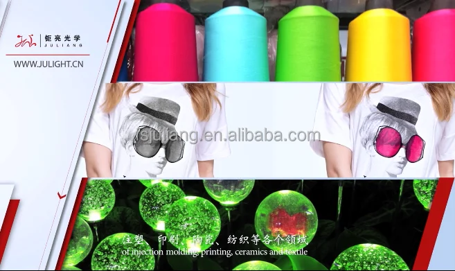 Red glow in the dark pigment powder and Orange phosphorescent pigment powder for paint