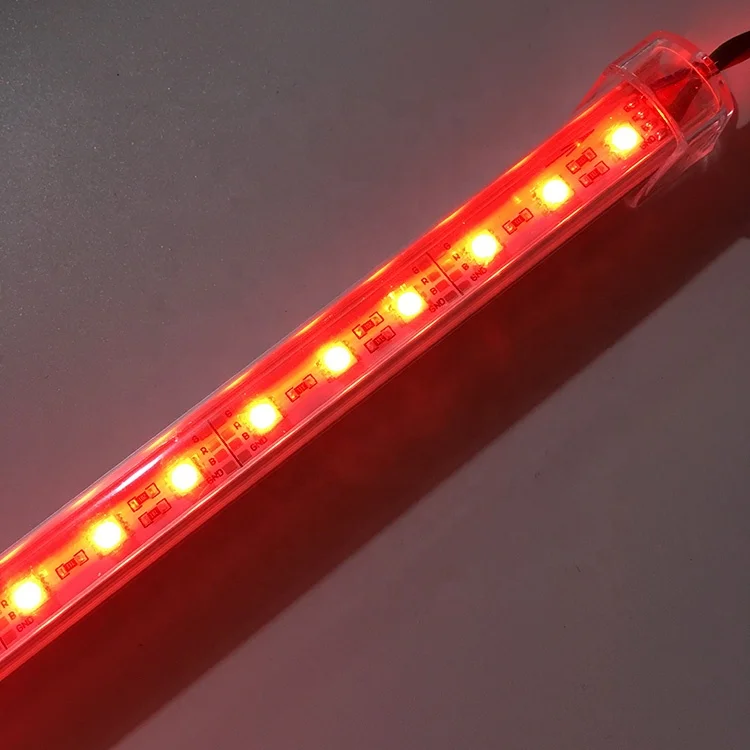 outdoor lighting smd 8520 7020 5050 rgb 24v led hard strip ws2812 rigids led strip