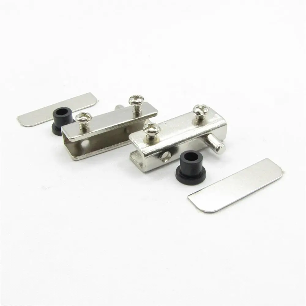 Side mount glass door hinge