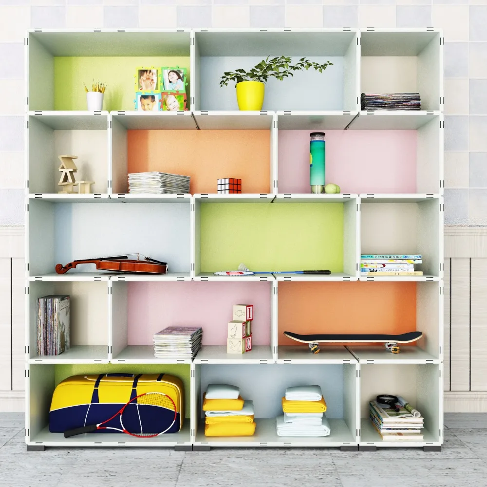 
Plastic DIY multifunction plastic cabinet storage cabinet with wholesale price 