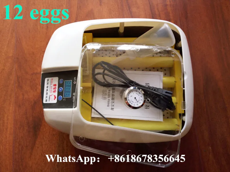 
Cheap price Egg incubator for hatching 12 chicken eggs Small mini egg incubator for sale 